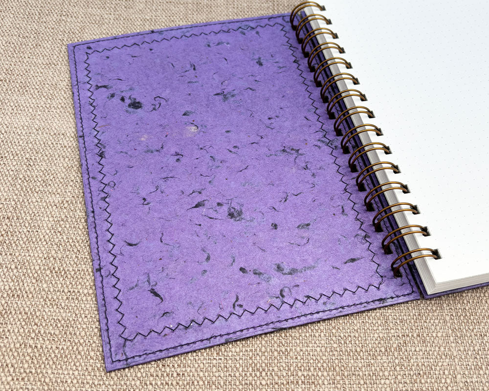 Fancy A5 Notebook Purple C