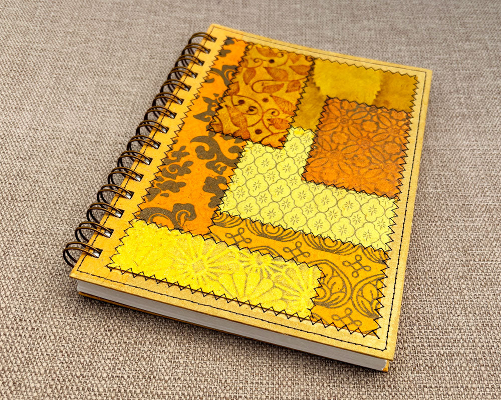 Fancy A5 Notebook Yellow C