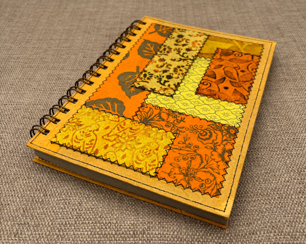 Fancy A5 Notebook Yellow B