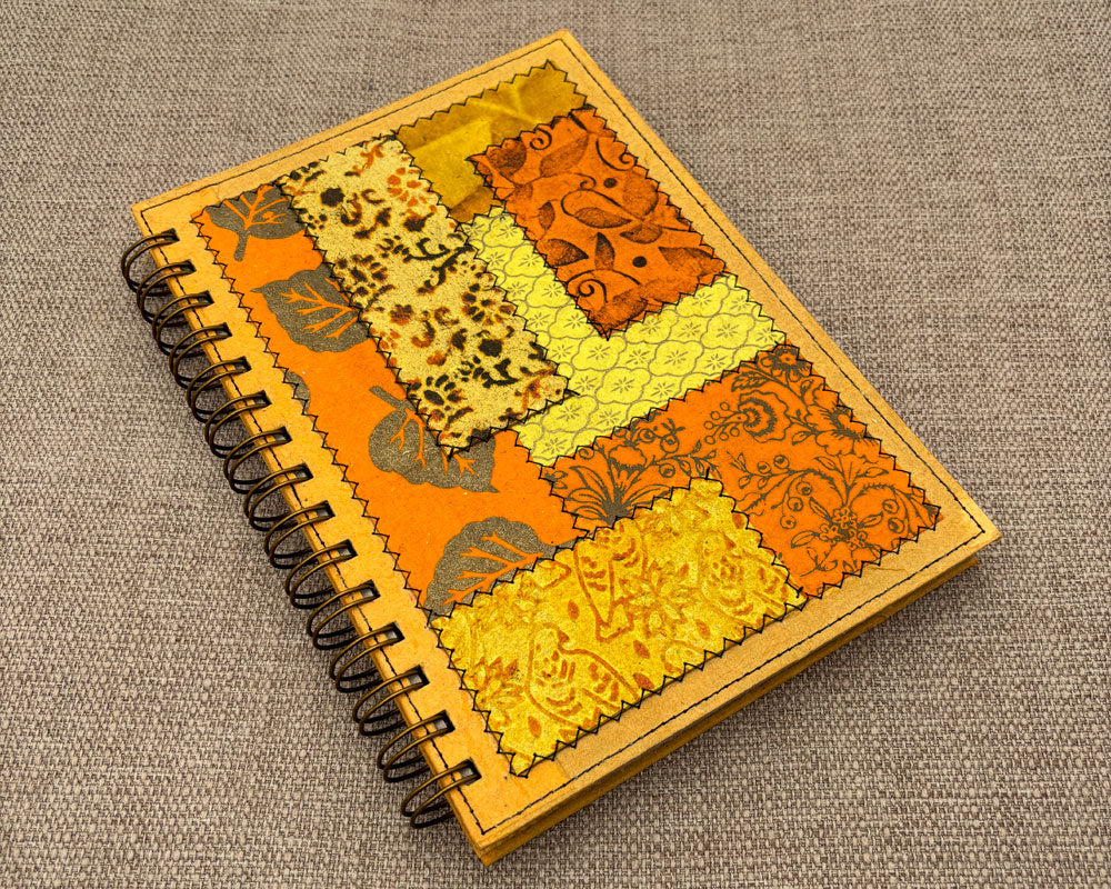 Fancy A5 Notebook Yellow B