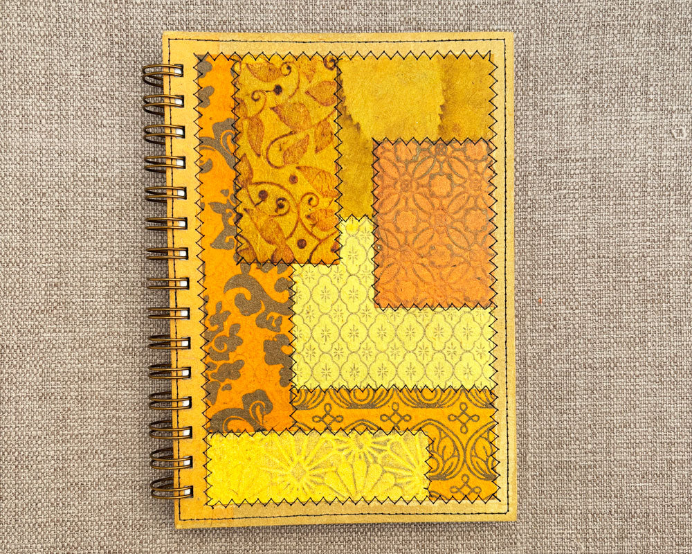 Fancy A5 Notebook Yellow C