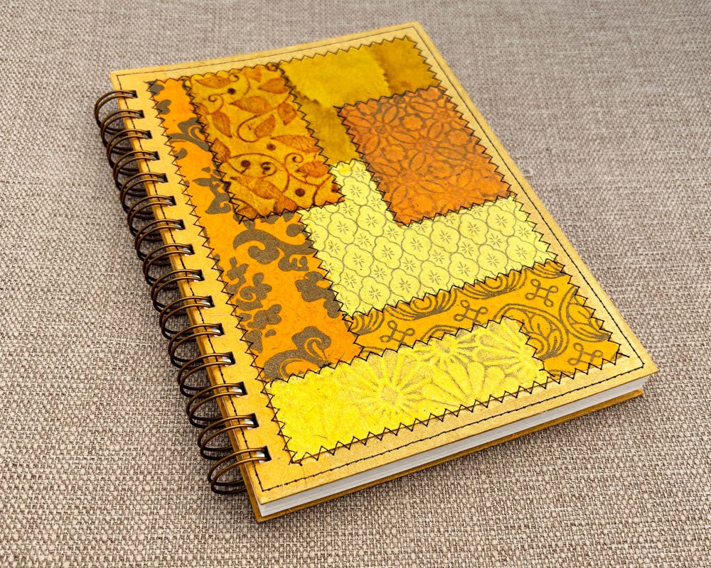 Fancy A5 Notebook Yellow C