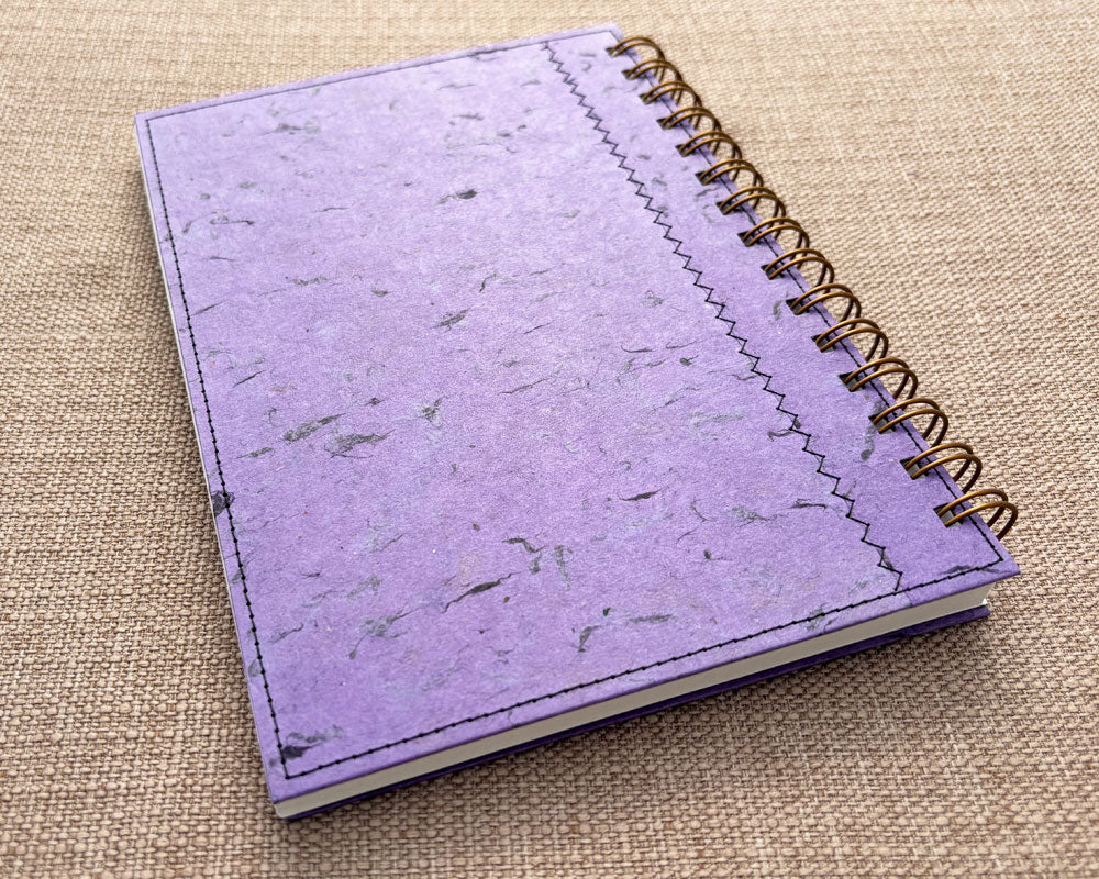 Fancy A5 Notebook Purple A