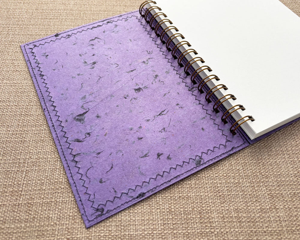 Fancy A5 Notebook Purple A