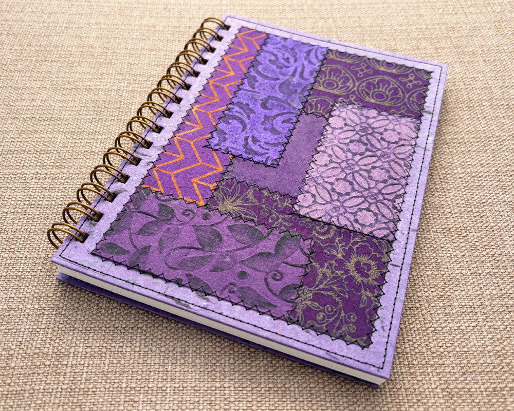 Fancy A5 Notebook Purple A