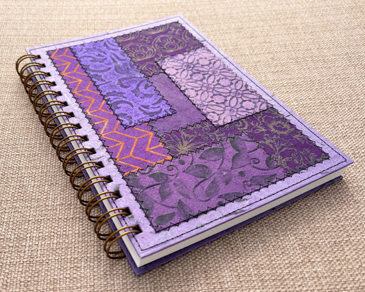 Fancy A5 Notebook Purple A