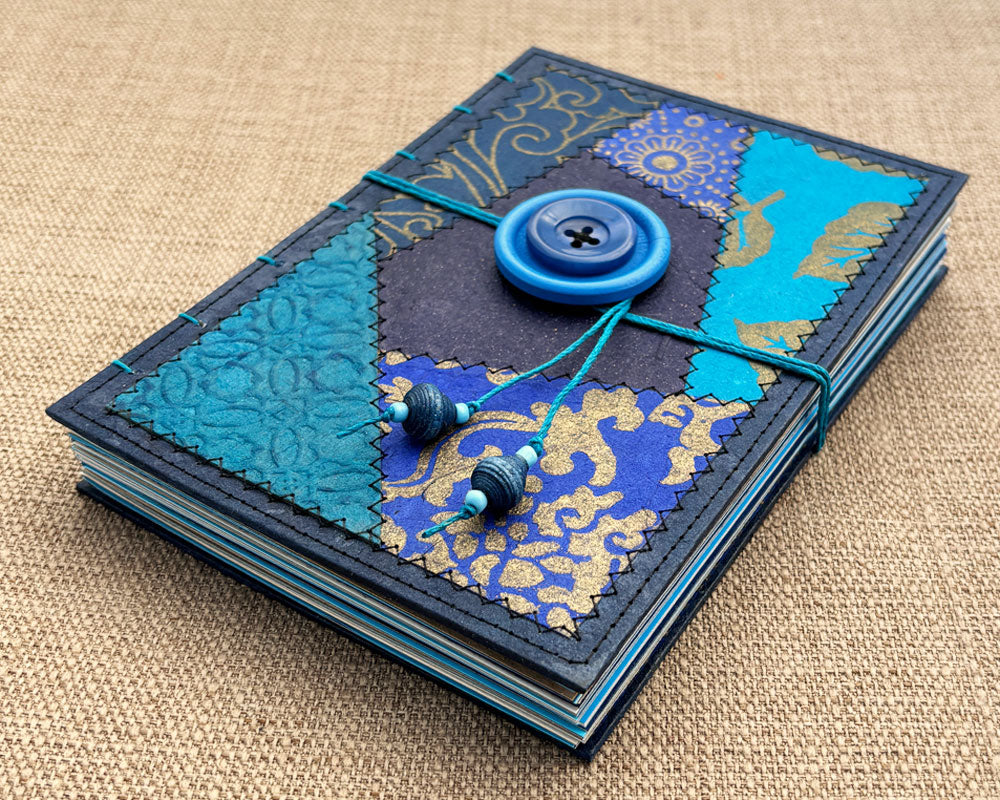 5x7 Memory Journal Blue