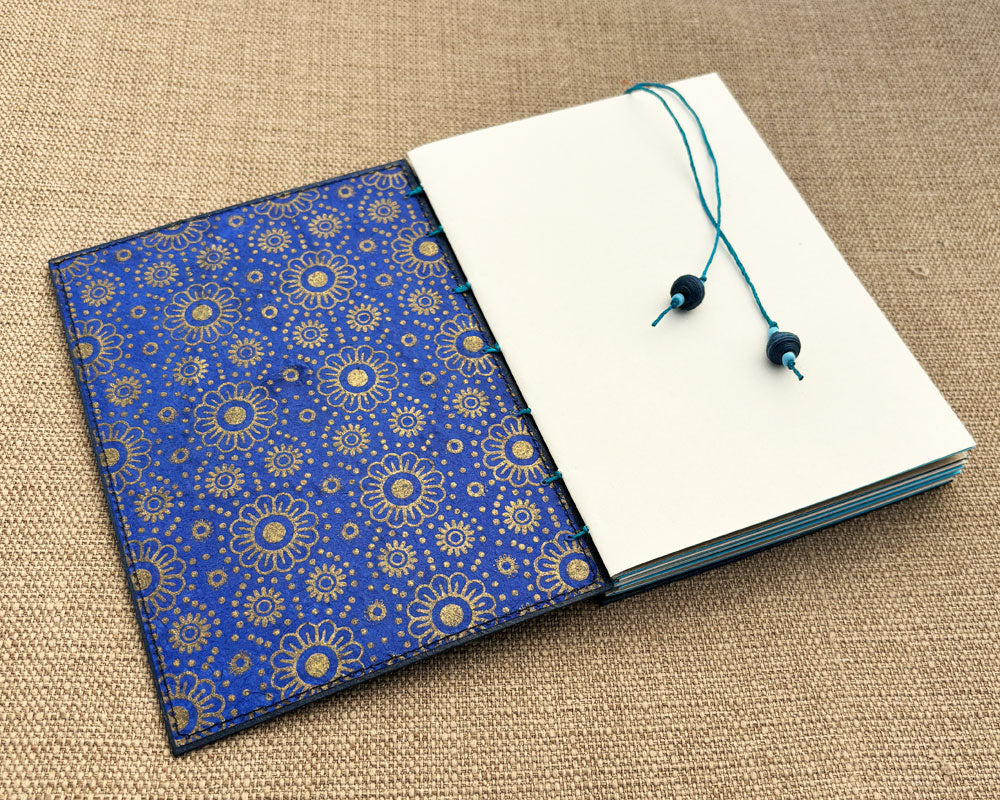 5x7 Memory Journal Blue