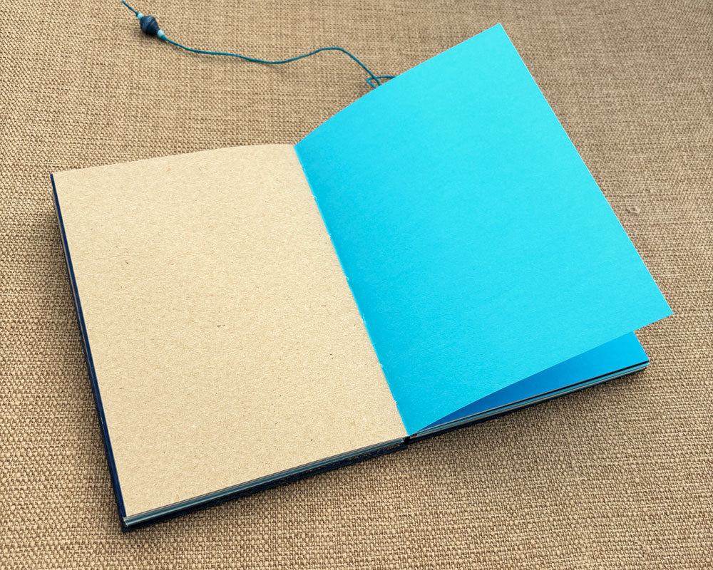 5x7 Memory Journal Blue