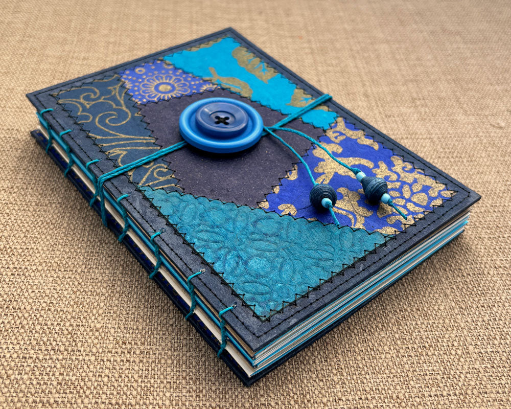 5x7 Memory Journal Blue