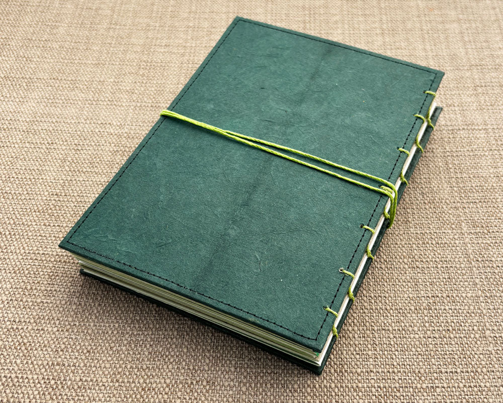 5x7 Keepsake Journal Green