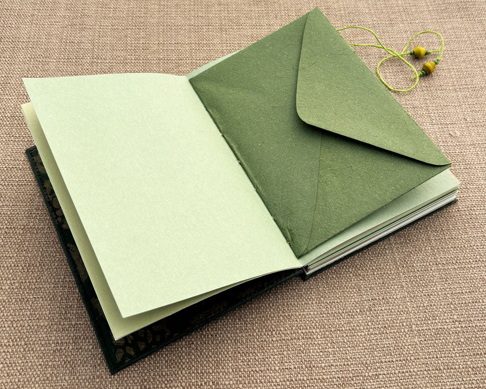 5x7 Keepsake Journal Green