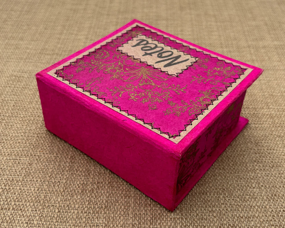 Note box Pink Floral