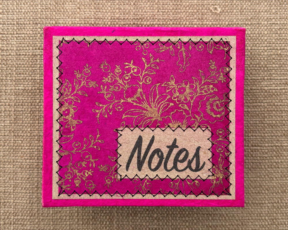 Note box Pink Floral