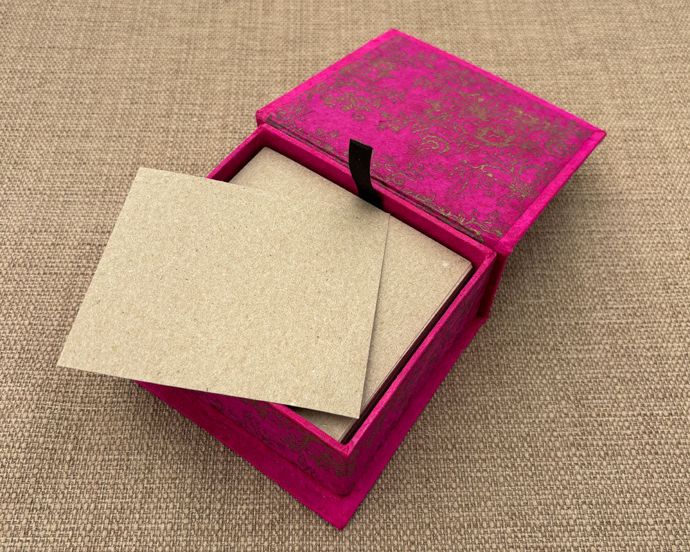 Note box Pink Floral