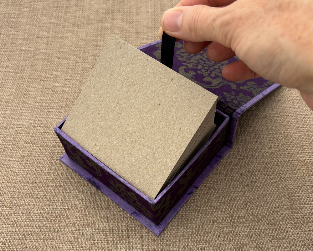 Note box Purple Royale