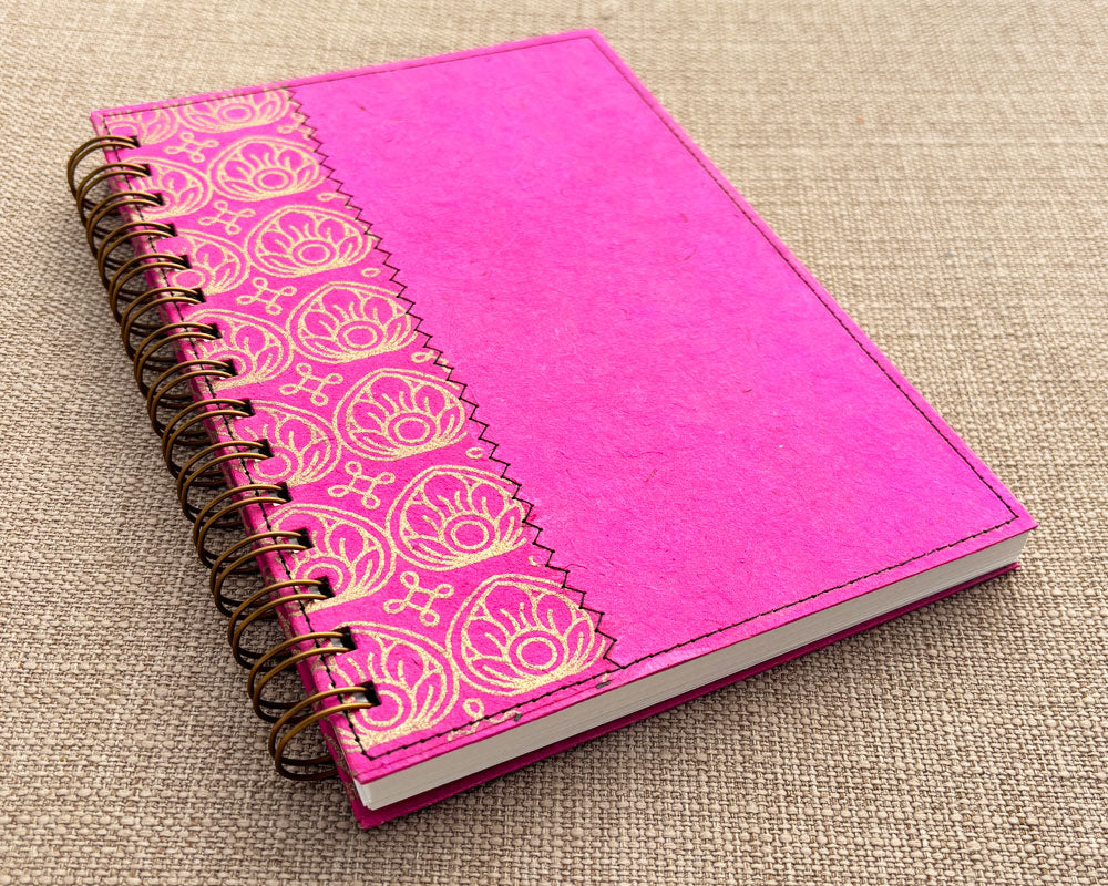 A5 Notebook Pink Lotus