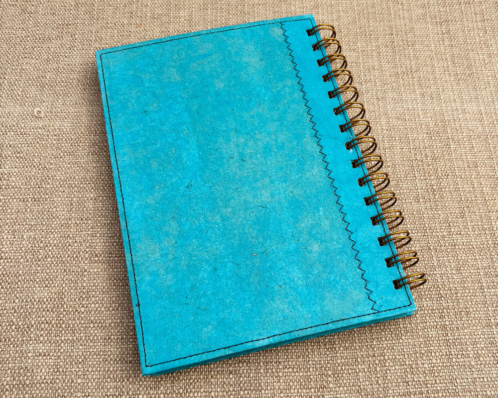 A5 Music Notebook Aqua