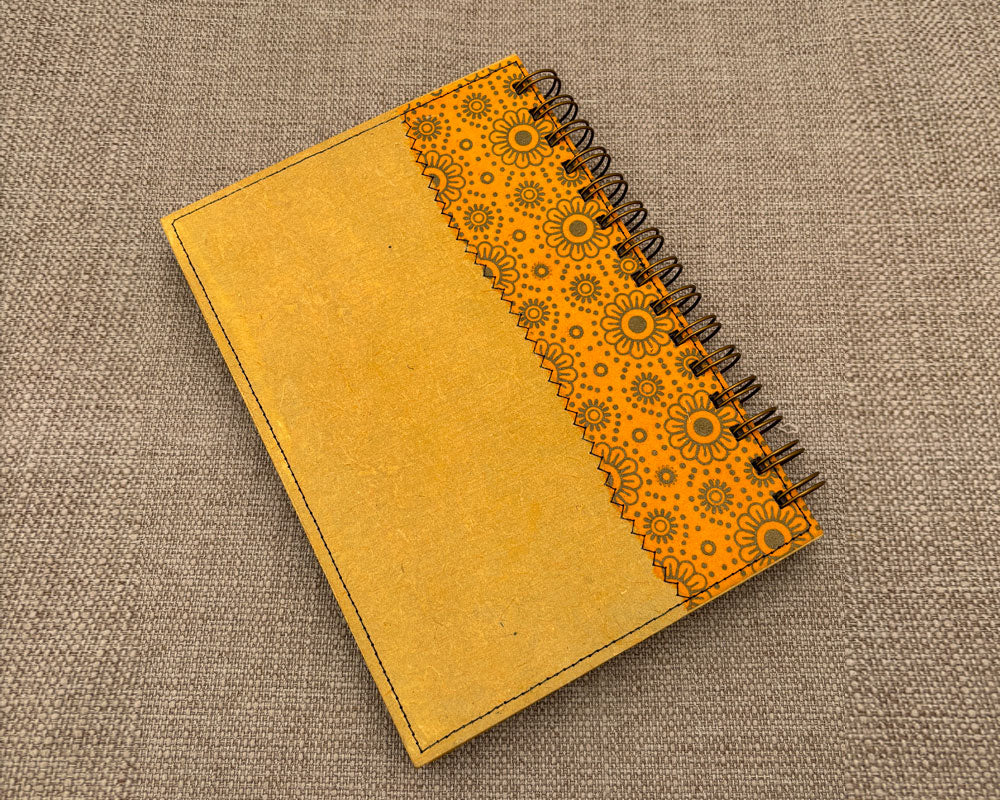 A5 Notebook Yellow Daisy