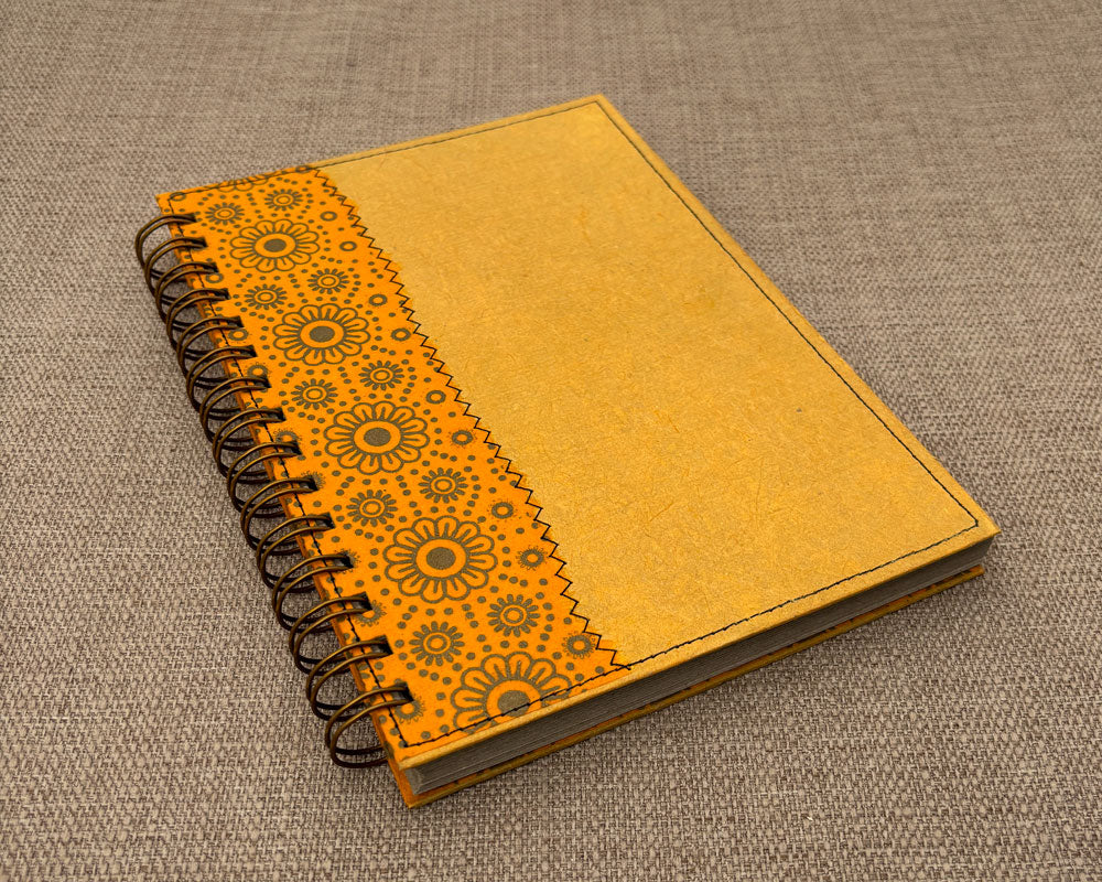 A5 Notebook Yellow Daisy