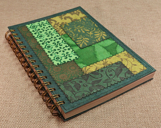 Fancy A5 Notebook Green C