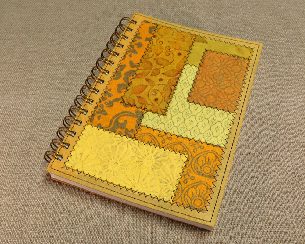 Fancy A5 Notebook Yellow A